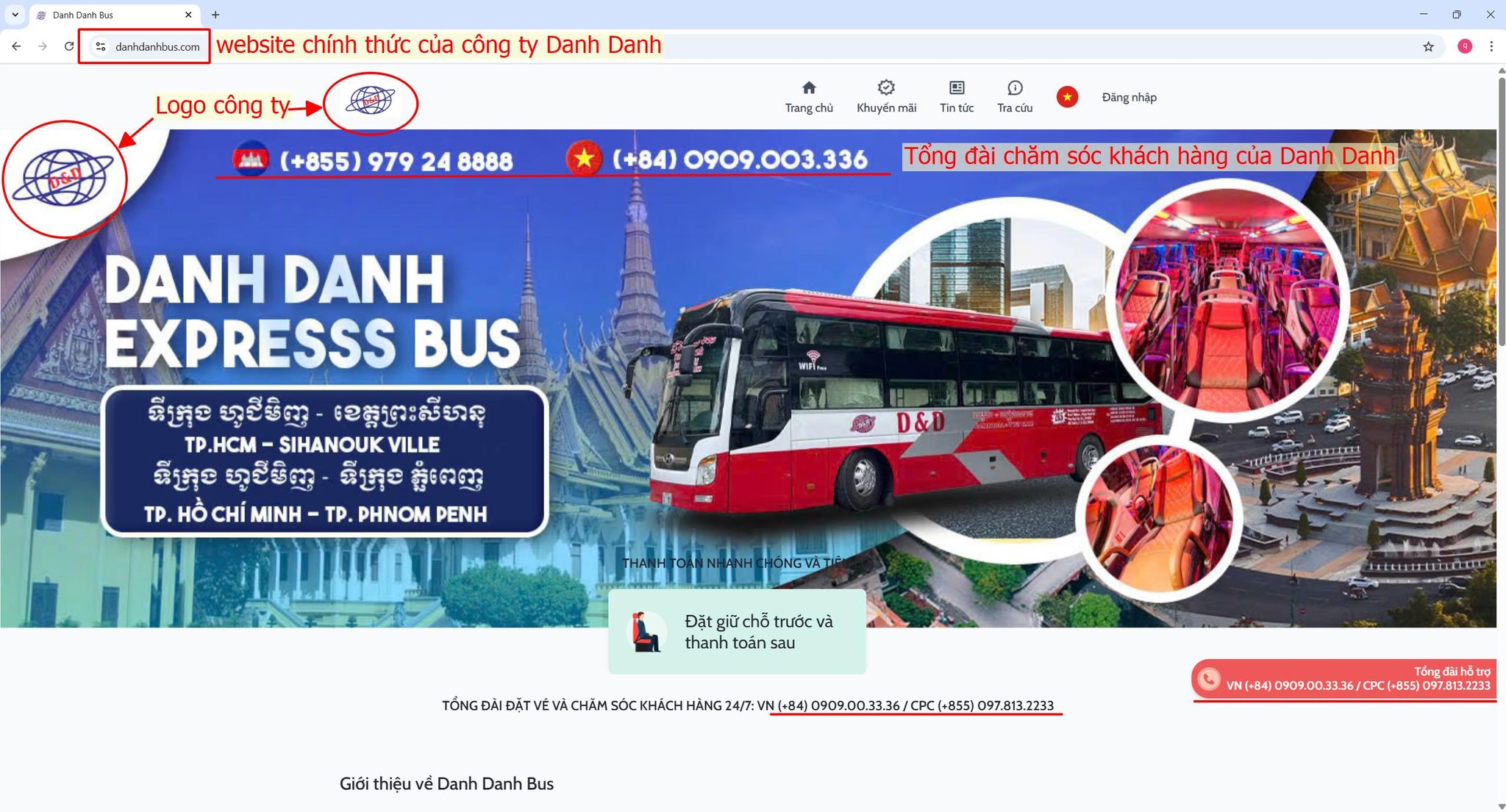 Xe Danh Danh lừa đảo giả