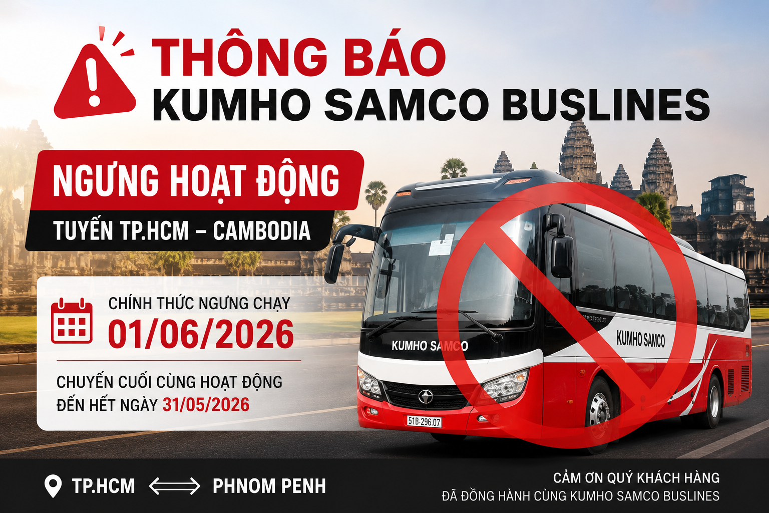 Xe TP.HCM Đi Phnom Penh Lịch Trình Giá Vé & Kinh Nghiệm Đầy Đủ 2026